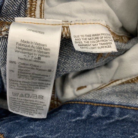 MADEWELL The Perfect Vintage Straight Jean women's 23 Greenhaven Wash Seamed V - Picture 16 of 16